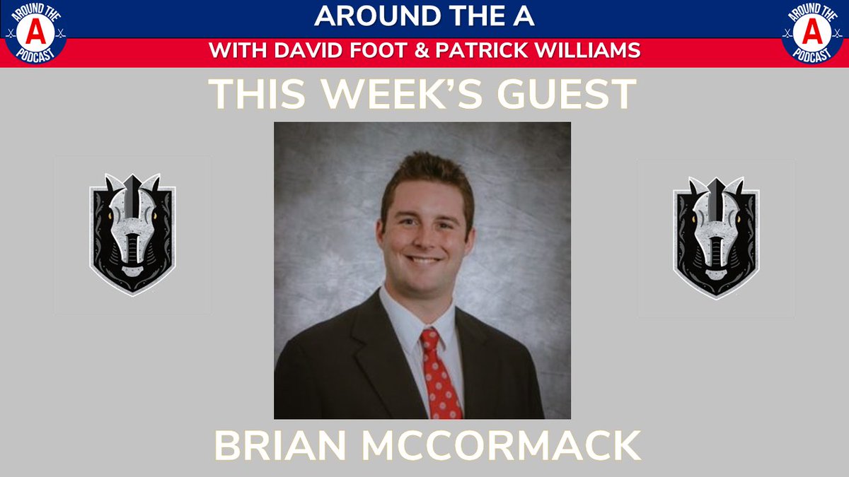AroundTheAPod's tweet photo. This week we welcome the voice of the Henderson Silver Knights, Brian McCormack (@BrianJMcCormack)!

#AHL https://t.co/Ljf36MXlbS