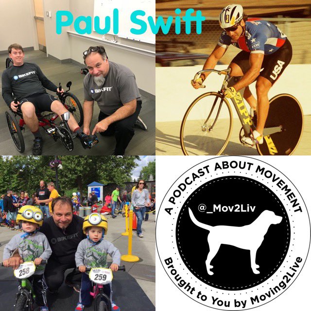 _mov2liv's tweet photo. #ICYMI in honor of #NationalBikeMonth we’ve reposted the #Moving2Live interview w/ Paul Swift, Master #BikeFitter (link below). Check it out for entertaining stories &amp; tips to help you #GetOnYourBikeAndRide …safely &amp; comfortably!

#cycling #bikefit 

https://t.co/46QeiK5xyr https://t.co/4tMInc0UMz