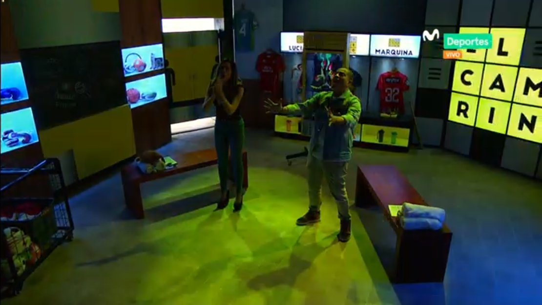 ¡Mitad de semana y como todos los miércoles el sabor de la cumbia! 😁🗄️ Acompáñanos esta noche junto Luciana y Marquina para la mejor información deportiva, con ese toque especial que tenemos aquí. 

➡️HT #MiCumbiaEnElCamerino 

También por Movistar Play▶️ bit.ly/2MtAZy7