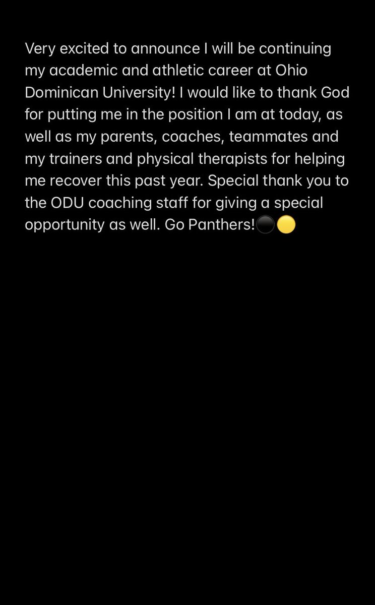 JakeScherette's tweet photo. Committed!🟡⚫️ Go Panthers @ODUBaseball_ @CoachHulls @Bwickbaseball @premierath @PrepBaseballOH https://t.co/siHbNWkYWF