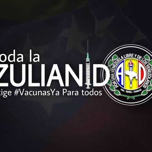 Desde Lagunillas exigimos vacunación masiva para toda la población. Basta de muertes por la indolencia del Régimen. 
#VacunasYa <a href="/viatneycumare/">Viatney Cumare</a> <a href="/javierafricano/">Javier Africano Borjas</a> <a href="/ottoep/">Otto Piñero</a> <a href="/JuanCVelazcoQ/">Juan Carlos Velazco</a>