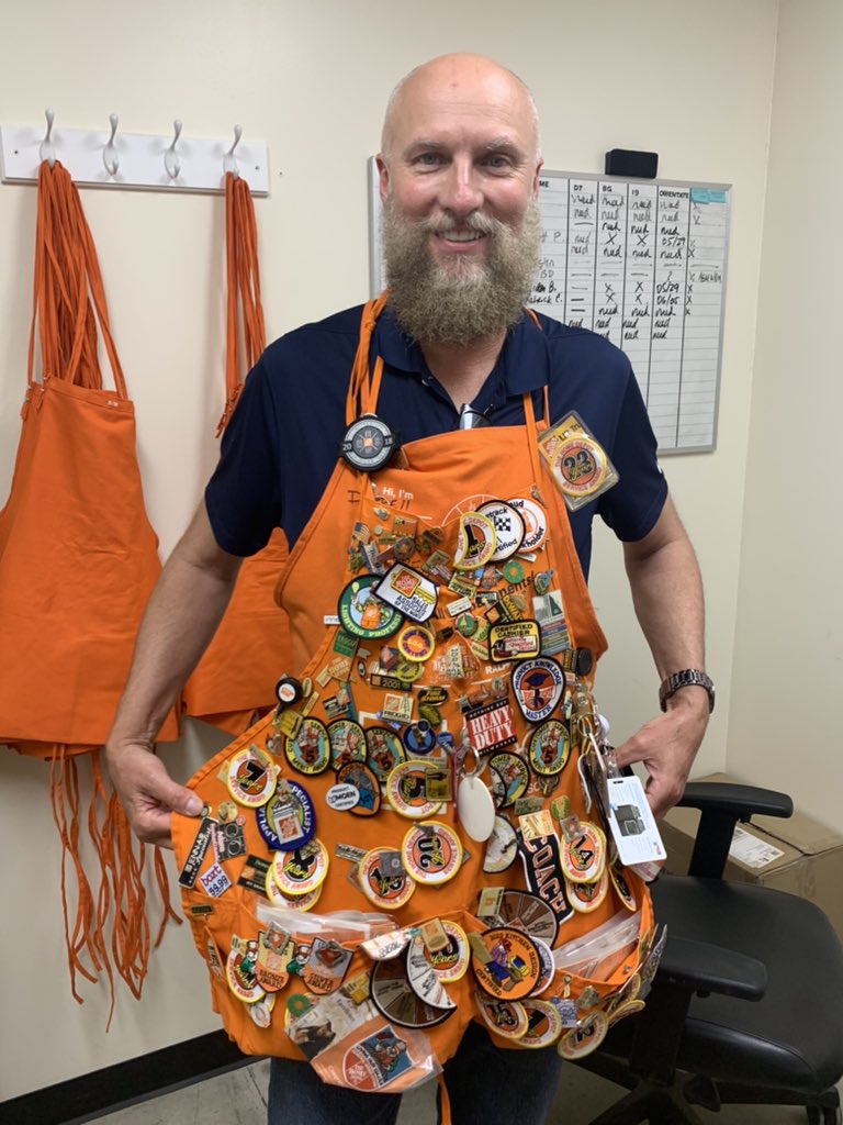 Congratulations to my appliance associate for 23 years today with The Home Depot! 🧡