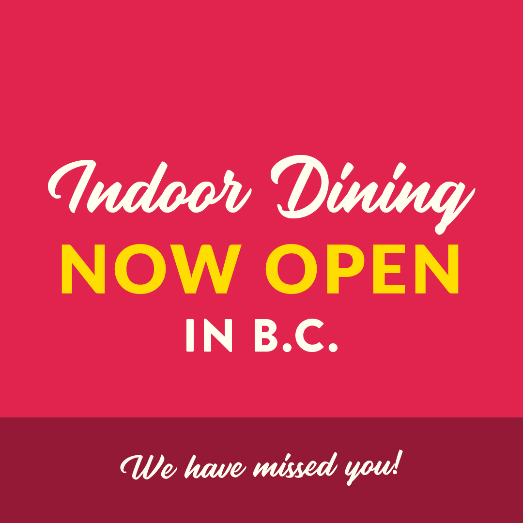 DennysCanada's tweet photo. Denny's locations across British Columbia are now open for indoor dining. We have missed you and are looking forward to seeing you soon! #dennyscanada #BCdining https://t.co/vTzHkFkjfp