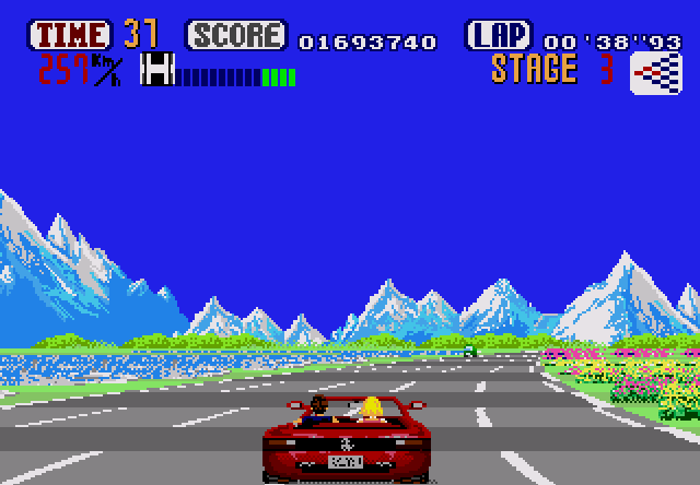 Inglebard4's tweet photo. More #MegaDriveMay! Today, here's my favorite driving game on the system: OutRun! Many rag on this port but shouldn't. It was the best home version you could get until it hit Saturn. This one is better than the PCE one and I'll die on that hill.
#SegaGenesis #retrogaming #16bit https://t.co/eg0RVZmMxb