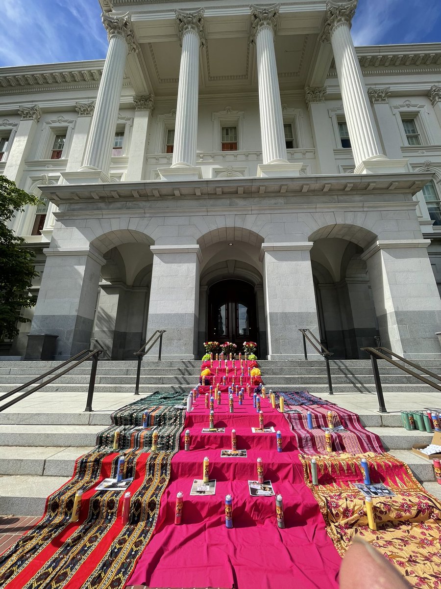 200 domestic workers rallied at the state Capitol today to petition <a href="/GavinNewsom/">Gavin Newsom</a> to sign #SB321 providing OSHA protections to these workers. We were there to film our new doc and lucky to get an interview with bill sponsor <a href="/SenMariaEDurazo/">Senator María Elena Durazo</a>. <a href="/CADomesticWrker/">CADomesticWorker</a> <a href="/paigebierma/">Paige Bierma</a>