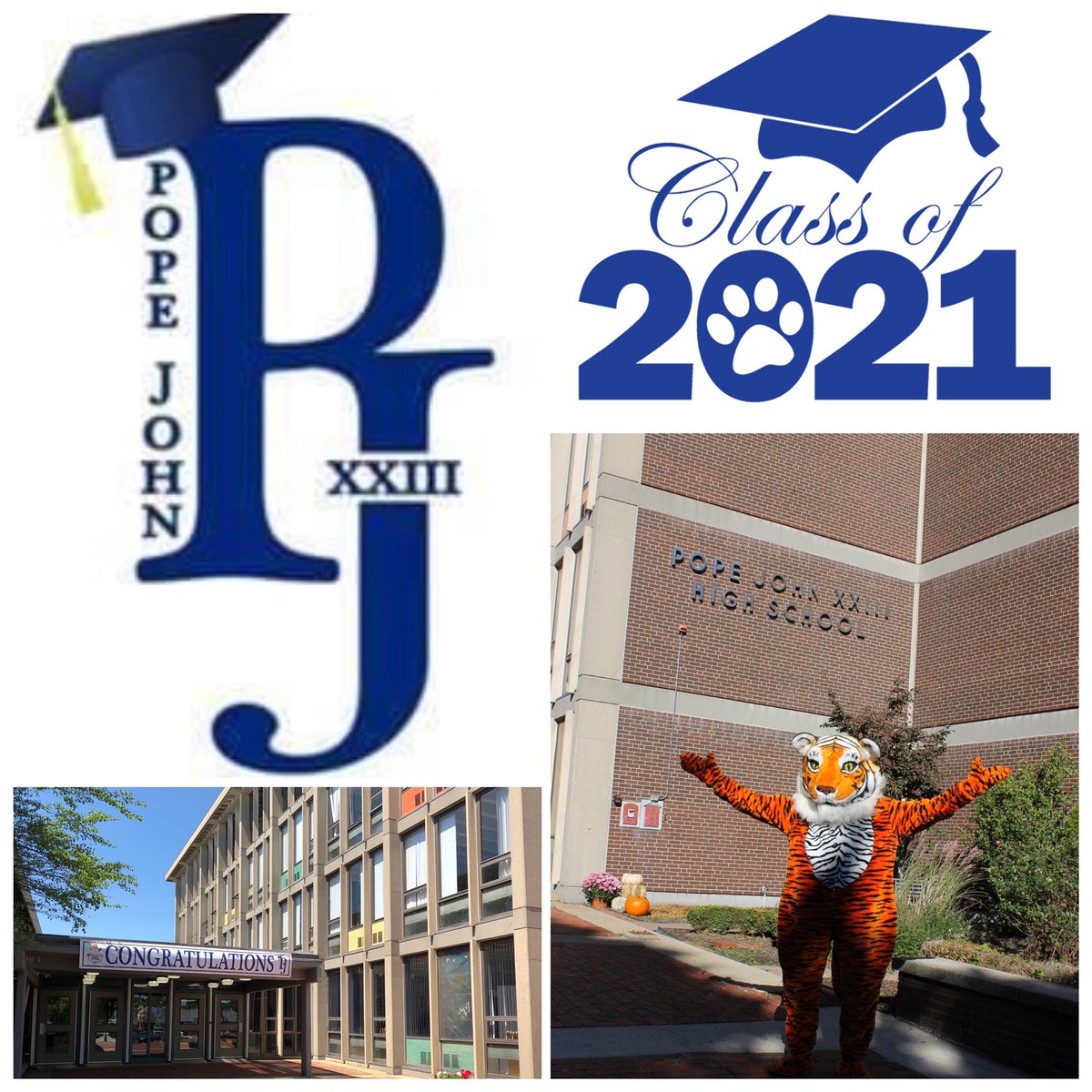 It’s graduation time and we are thinking of our Class of 2021 ! Congratulations and best wishes! Wherever you finished, we’re proud of you! Once a tiger always a tiger. Good luck 🐾 We miss you !
