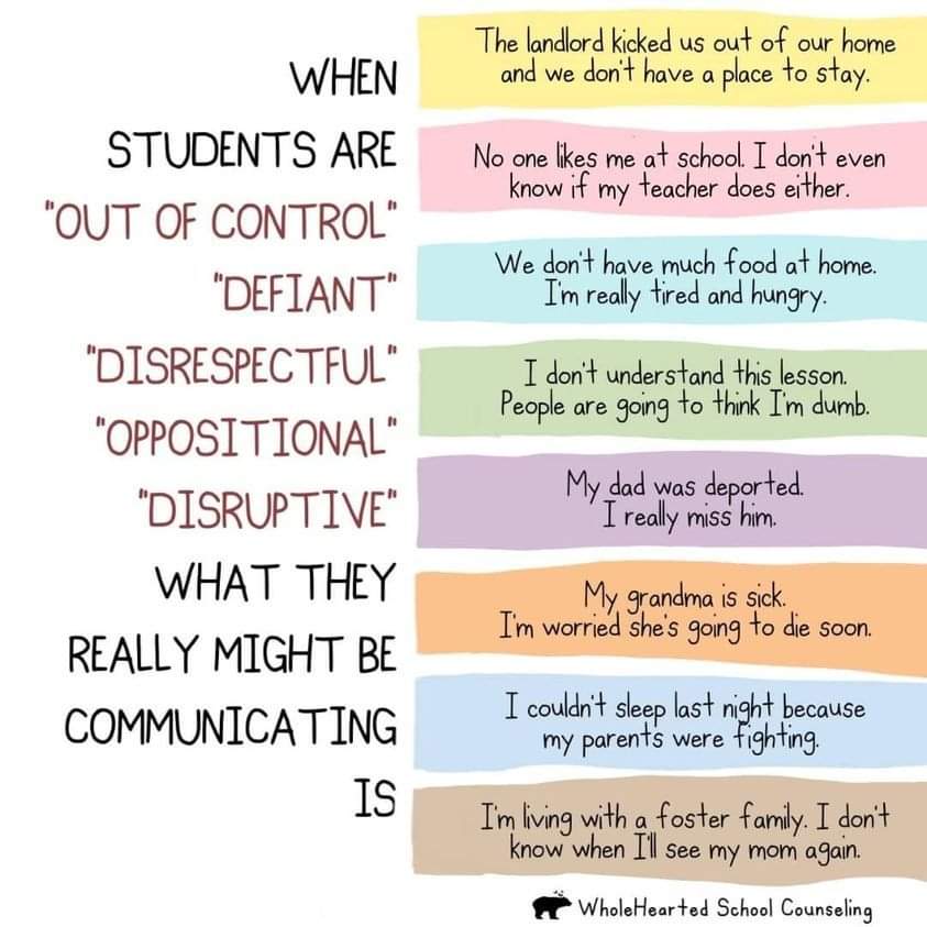 HHeatherschrack's tweet photo. Every child has a story. Take time to build relationships! #hackingschooldiscipline #relationships #SEL https://t.co/HHTMgnlNdX