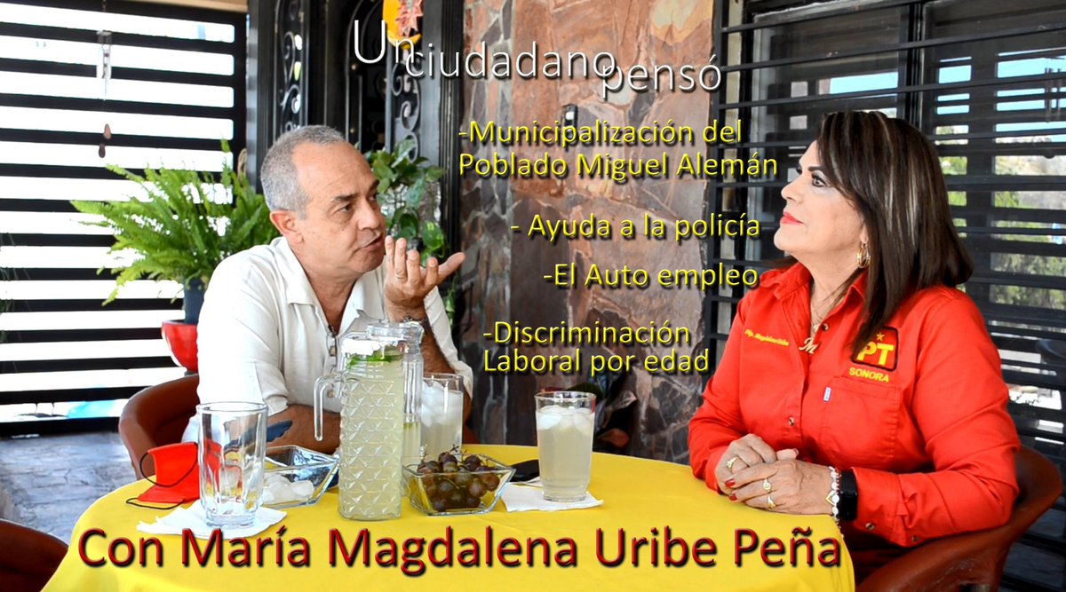 Municipalización de la calle 12, salvar a policías y sus familias, el auto empleo ciudadano, la discriminación laboral, la energía como derecho humano y las injusticias de la CFE  en plena pl-andemia. Estos son los temas que platicamos con <a href="/MagdaUribe22/">Magdalena Uribe Peña</a>

youtu.be/shvOFDOby6A