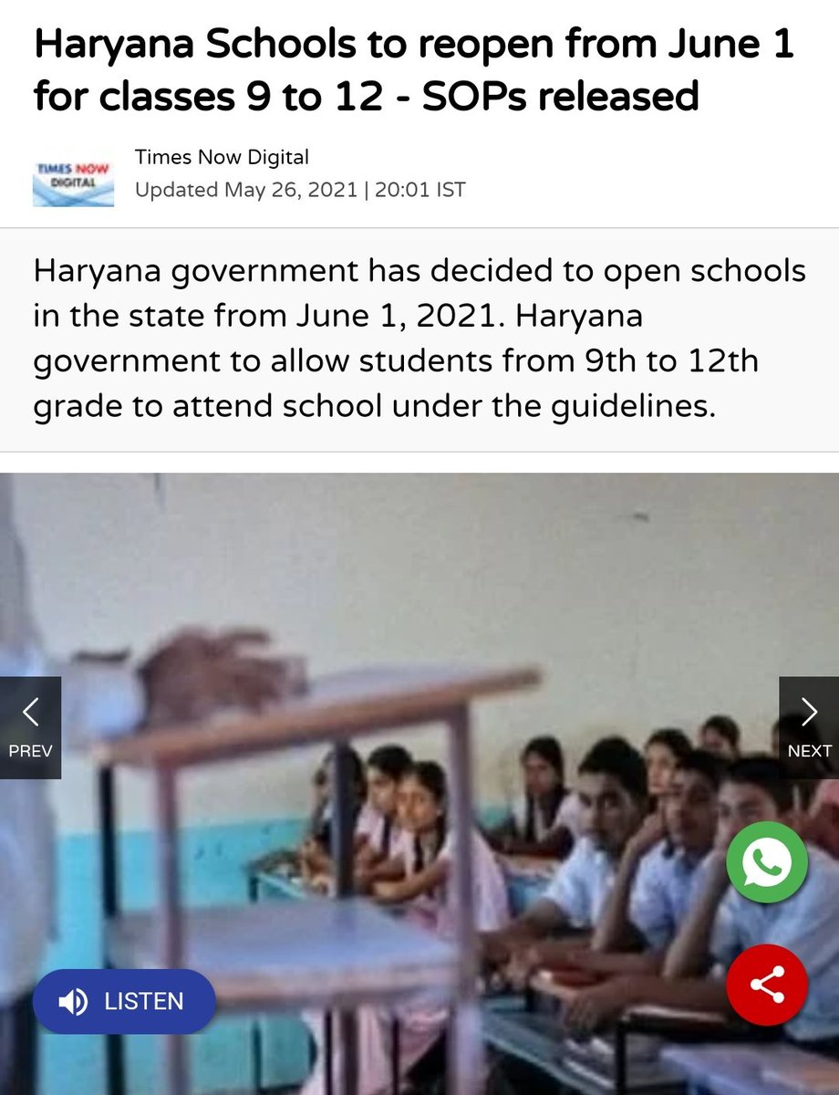 ParentsGurgaon's tweet photo. @cmohry Sir please reconsider the directive of opening schools in June.

Will @cmohry take responsibility of children against #COVID19?

No parent will send their child to school without #vaccination. Students will only attend #OnlineClasses

#MeraBacchaMeraDecision 

@PMOIndia https://t.co/ASBiO0aItn