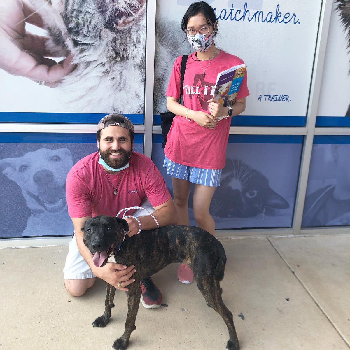 DallasShelter's tweet photo. Our first day allowing adopters in to meet pets in person since the pandemic began was a SUCCESS! We had 60+ adoptions! Thank you to everyone who adopted today. We still have 160+ pets available for adoption and we will be allowing adopters in the building DAILY from 11AM - 6PM. https://t.co/LQg6zslzFg