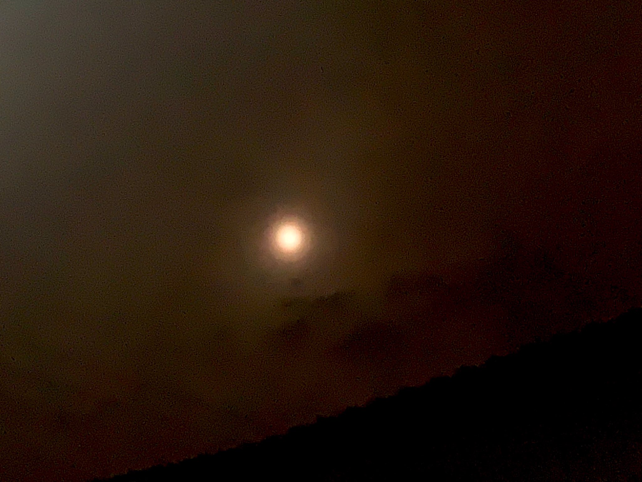 𝕶𝖆𝖔𝖗𝖎𝖓 スーパーフラワーブラッドムーン お天気に恵まれなかったけど 少しでも見えましたか Bloody Moon 欲しいなら 抱きしめろと囁く 赤い月よ 深夜近くに帰宅して見えたのは 曇天の中 ほんの短時間の 消え入りそうなムーンライト だった