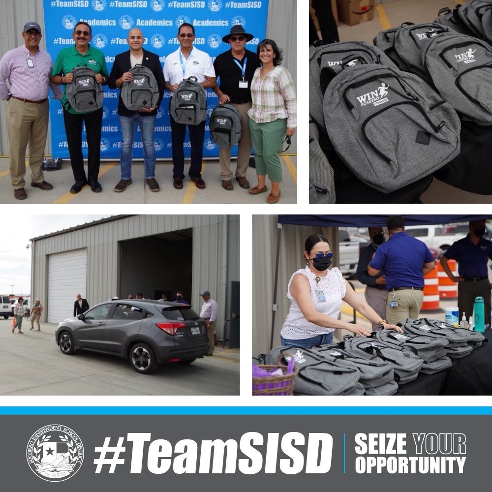 WIN THE DAY! #TeamSISD was honored to recognize our fantastic WIN Academy teachers with a special drive-thru celebration! Thank you for encouraging commitment, perseverance and growth in your classrooms daily. We applaud you! 👏