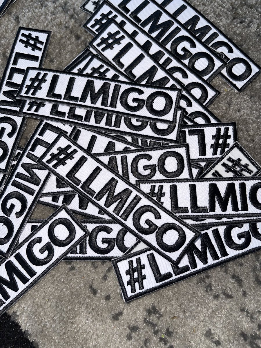 PayZay_'s tweet photo. Custom Iron-on Patches #LLMIGO @Amigo901 https://t.co/s2Zn5dDwgq
