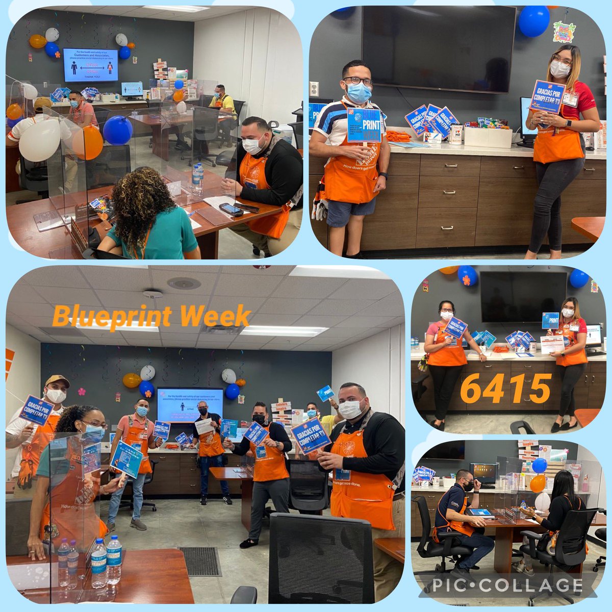 3erd Day Blueprint Week! Thank you to our leaders for taking the time to develop our associate with the correct guidance! #BPW2021