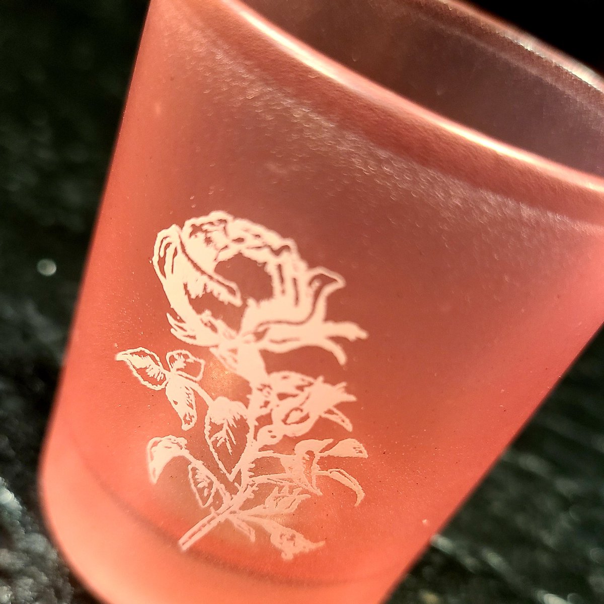 SueOestmann's tweet photo. Week 21 #TheColorPink I owe you all 6 photos in 24 hours. I don't drink #TequilaRose but I have a pink shot glass. #OutpostLadiesPhotoChallenge @OutpostLadies https://t.co/hSbquFA5me