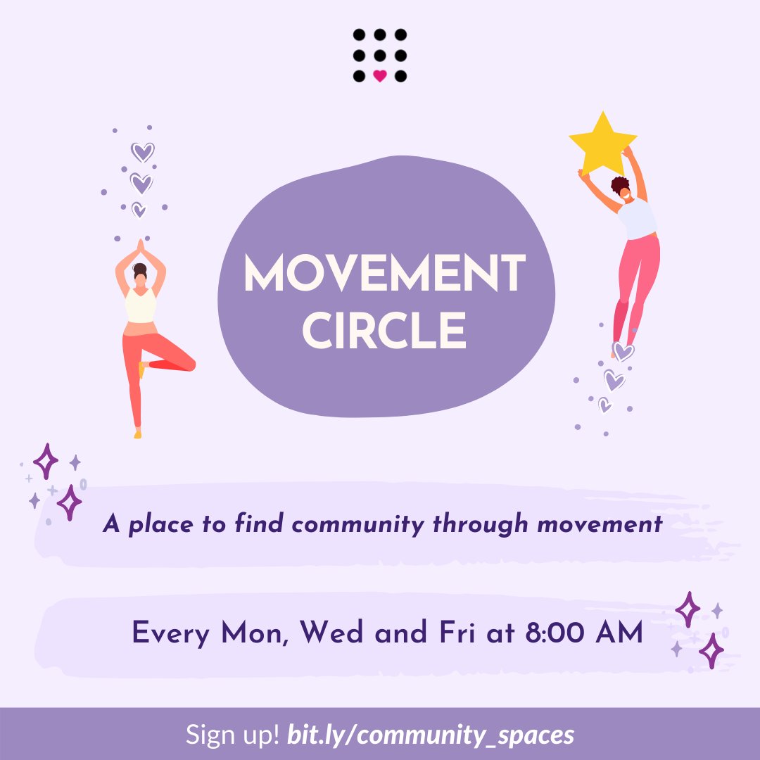 onefuture_india's tweet photo. Our recurring #MovementCircle, hosted by the wonderful Vishakha Shivkumar is a space for you to find your #joy through #movement.
Join us every Monday, Wednesday and Friday at 8AM to find a space to unwind! Sign up: https://t.co/3V07PQywle
#OFC #CommunitySpaces #MovementSpace https://t.co/znCDea3xCd