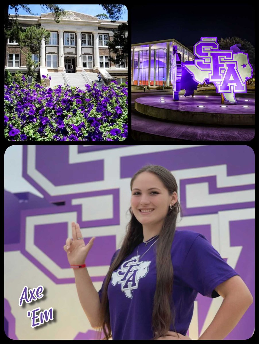TrinityFunderb1's tweet photo. I am excited to say I have verbally committed to Stephen F. Austin State University to further my academic &amp; volleyball career. I want to thank my coaches (@12_walkerd) and most importantly my Mom (@Humble_VBall) who gave me my love for the game. @SFA_Volleyball @HoustonSkyline https://t.co/H8hGtj4isA
