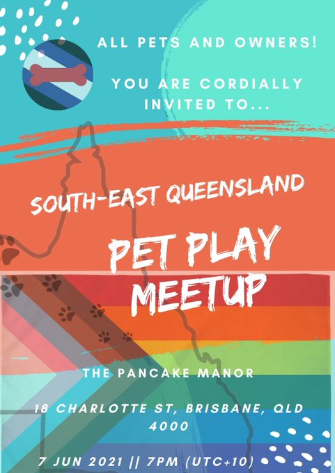 Calling all Brisbane side pups, handlers, pets and owners! Awroooo #pupplay #petplay #puppyplay #humanpup