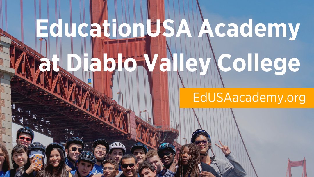 The Diablo Valley College EducationUSA Academy program is a pre-university, academic enrichment program for international teens aged 15-18. <a href="/IECatDVC/">IEC</a> Learn more → EdUSAacademy.org