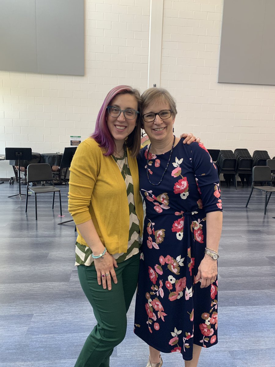 This amazing educator, whom I student taught with 18 years ago and who has been my mentor, came out of retirement this year to teach alongside me and fulfill a position created by a growing program. It was true teamwork, the kind that dreams are made of. Thank you, Joanne!