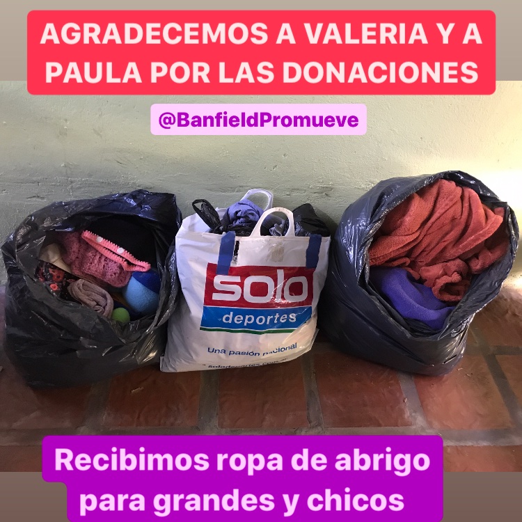 BanfieldPromuev's tweet photo. Pueden contactarse para que pasemos a buscar las donaciones o dejarlas en el local @quientevistemultiespacio de Maipu al 490.

📍ropa de abrigo, calzado, juguetes, alimentos no perecederos o útiles escolares etc
#donacion #banfield #solidaridad #ayuda https://t.co/RL6hDSY9O4