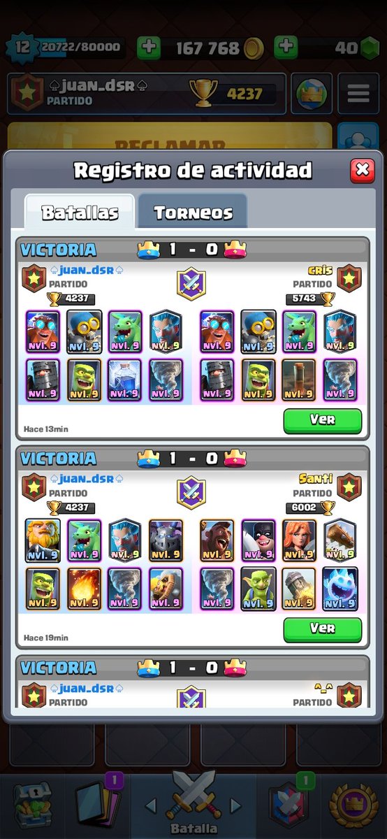 Me voy 3-0 con <a href="/Panamawarriors/">Panama Warriors</a> 🧹