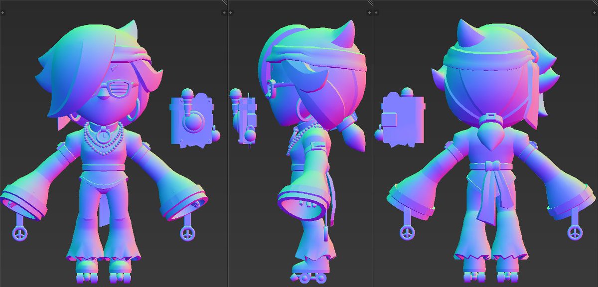 Luis Cz On Twitter Early Progress For One Of My Colette Skin Concepts Disco Lette D Still Need To Add Some Minor Details But The Model It S Almost Done I M Going - colette skin ideas brawl stars