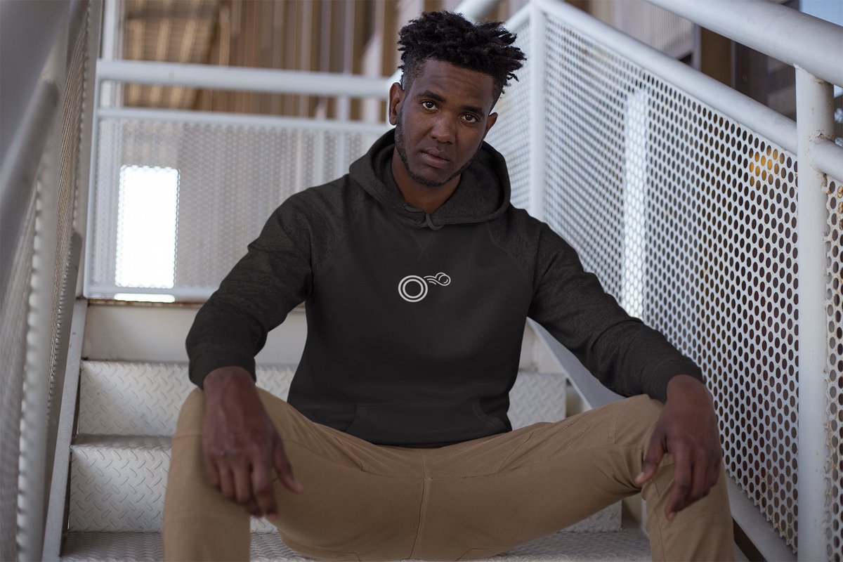 Ball Logo Hoodie - Black 🖤🖤🖤‼️ gustobrand.com