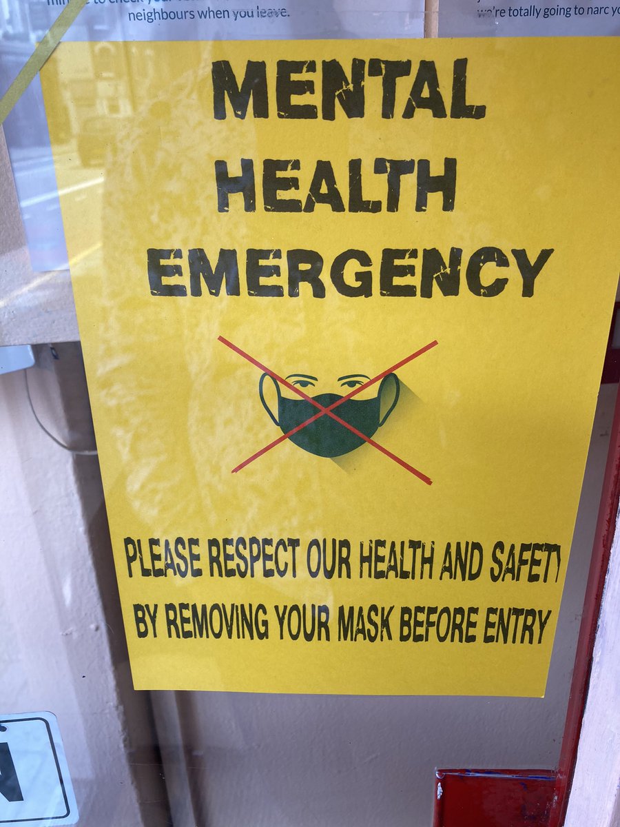 Svinka_Masha's tweet photo. @DavidLloydWill8 @HotelLubyanka Yesterday my partner @Ofspub who runs a toy shop put up this sign on the door. Also, he refused to put any draconian signs and arrows from the very beginning (but people still wore masks, so he’s had enough now). https://t.co/r2evnXZtSc