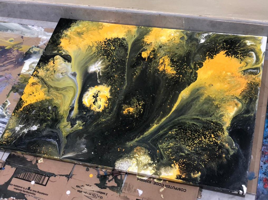 ElStudio_ug's tweet photo. Good Morning🌞
"Art brings imagination to life"
#ElStudio
#acrylicpainting
#acrylicpouring
#abstractpainting
#abstractart https://t.co/om2EgqdckD