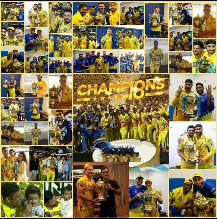 Devsaharan029's tweet photo. This Day , That year 
💛🦁🏆
Yellove till last breathe
#WhistlePodu #Yellove @ChennaiIPL @ImRaina @CSKFansOfficial @ShaneRWatson33 @DJBravo47 @RayuduAmbati @faf1307 @imjadeja Keep Roaring 🔥 https://t.co/oO8qEuJaoQ