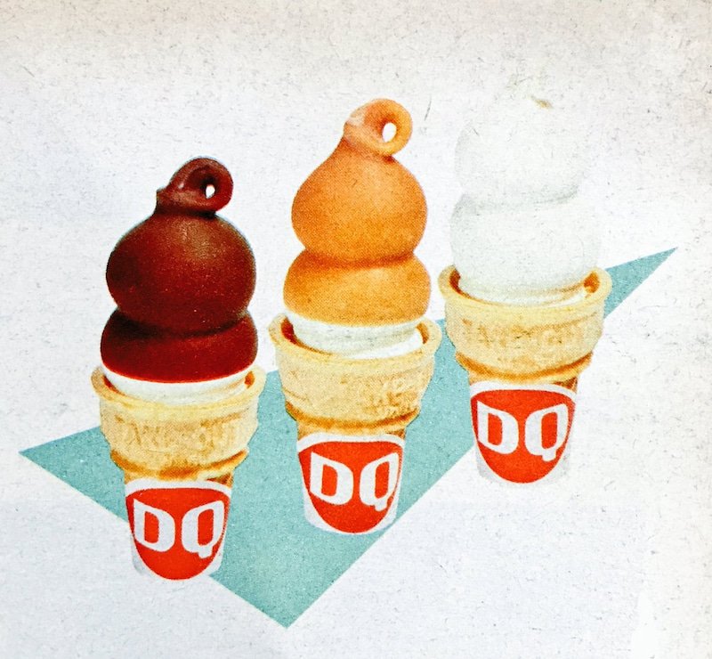 デイリークイーンのキャラメルソフト食べたい食べたい食べたい。むか