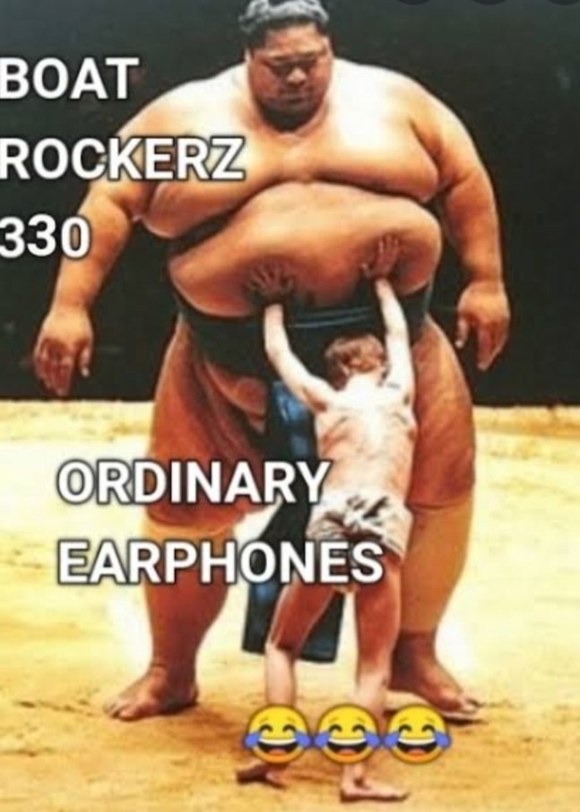PayalGoyal318's tweet photo. @RockWithboAt Here is my meme for Rockerz 330 vs Oridinary Plus Headphone 👍👍👍
@RockWithboAt ❤️❤️❤️
#MemeFest
#boAtGiveaways #ContestAlert #MemeContest #LetsSettleWithboAt #LetsSettle
Tagging 👉 @YashGoyal28 @prashpat7 @Nitish_nix @khemka_nidhi @yashgandhi66 @800Abhishek91 @anmol_online https://t.co/AGivqps4PP