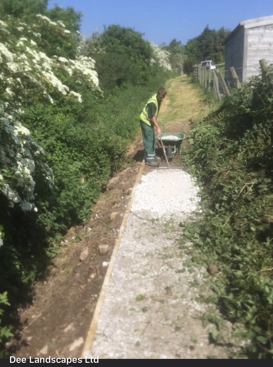 Flintshire County Council repairs to a public rights of way footpath