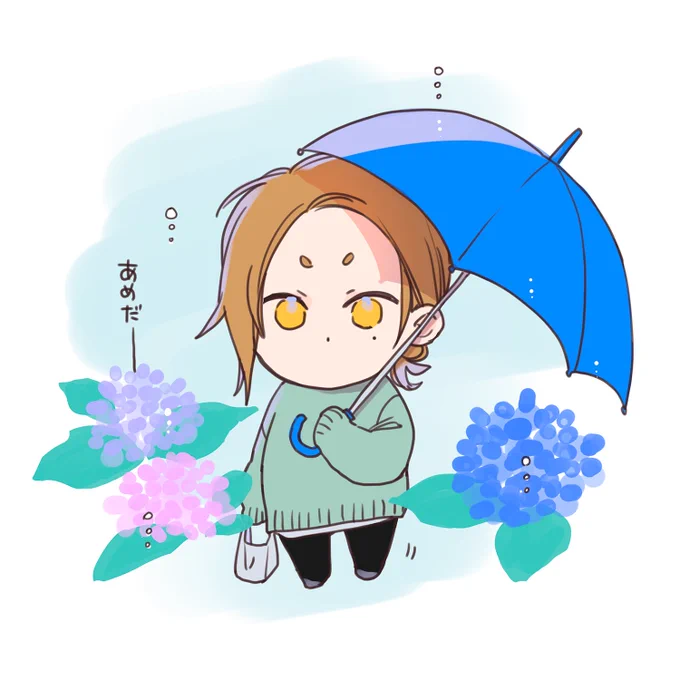 雨降ってるー #とろけるくちびるmoremelty 