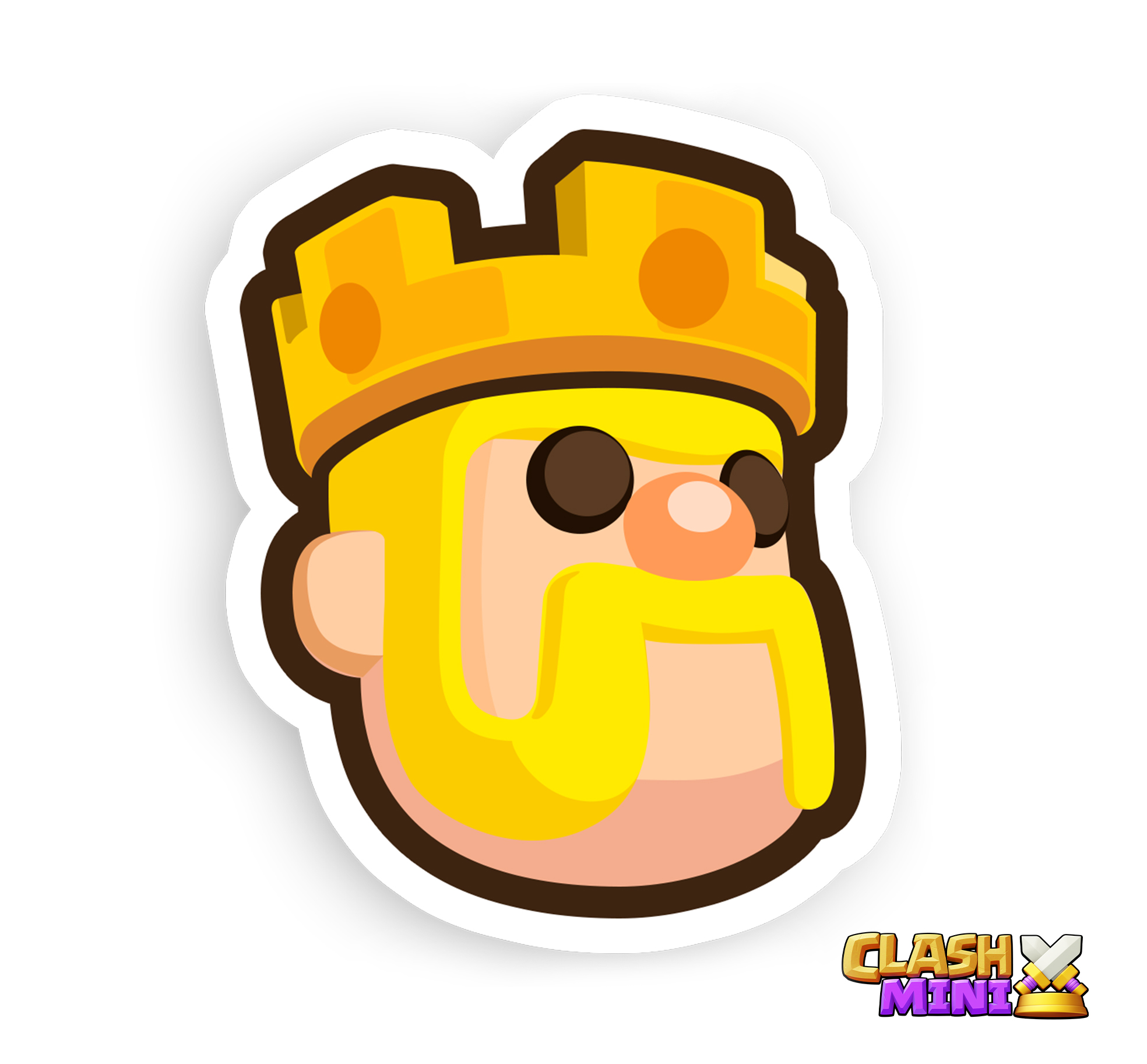 Twitter 上的clash Mini Another Emoji Is Added To Our Discord And It Features Mini Barbarian King What Do You Think He Does In Clash Mini T Co 3sllavsoqj Twitter