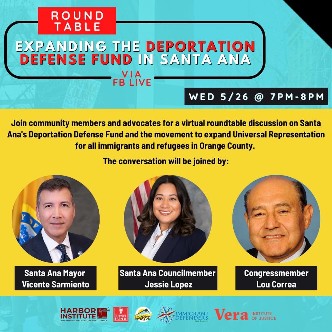 ImmDef's tweet image. Happening now: Facebook.com/ImmDef #DueProcessForAll