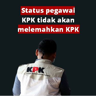 werkiko's tweet photo. Semangat #KPK #KPK https://t.co/PoCDT5bOja