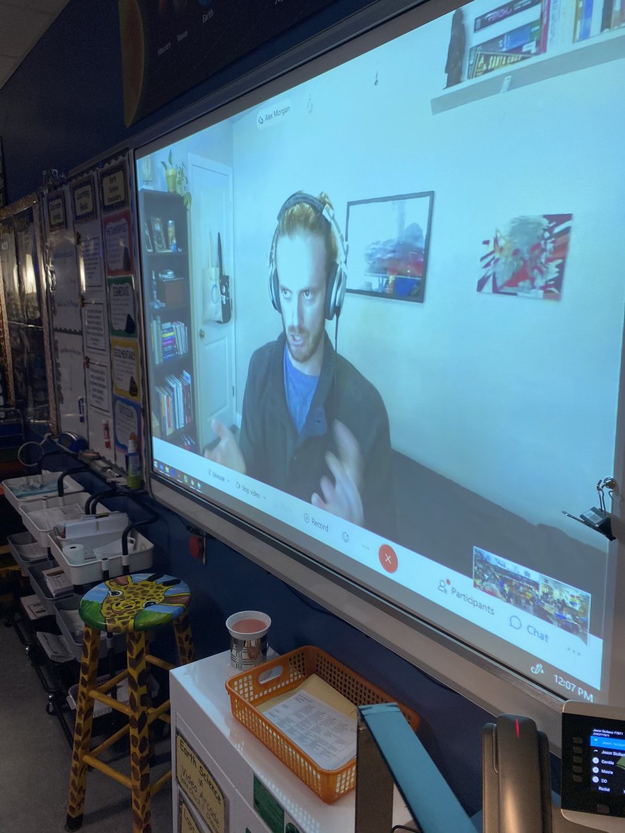 JMSnaples's tweet photo. @UFEarthSystems @PRMPanthers @MRWEST_13  Students in my classroom absolutely enjoyed collaborating with Dr. Morgan, a geomorphologist. His current research consists of examining Mars and determining what forces caused the surface to change. https://t.co/KmZjqdhaAp