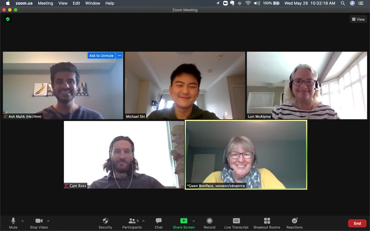 It was a delight speaking with Sen. Gwen Boniface on how we can improve Indigenous mental health throughout Canada today! #CFMSDayofAction #Indigenousmentalhealth #mentalhealth