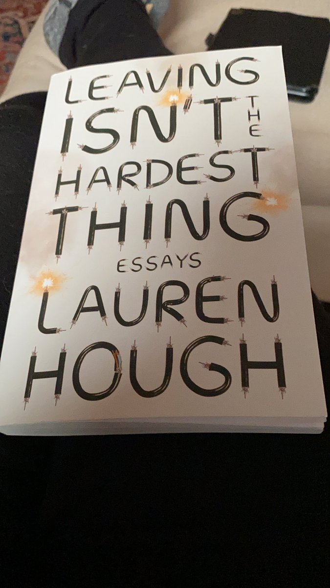 So. Damn.  Good.  @laurenthehough this was a truly terrific read.  #books #writers #readingsaveslives