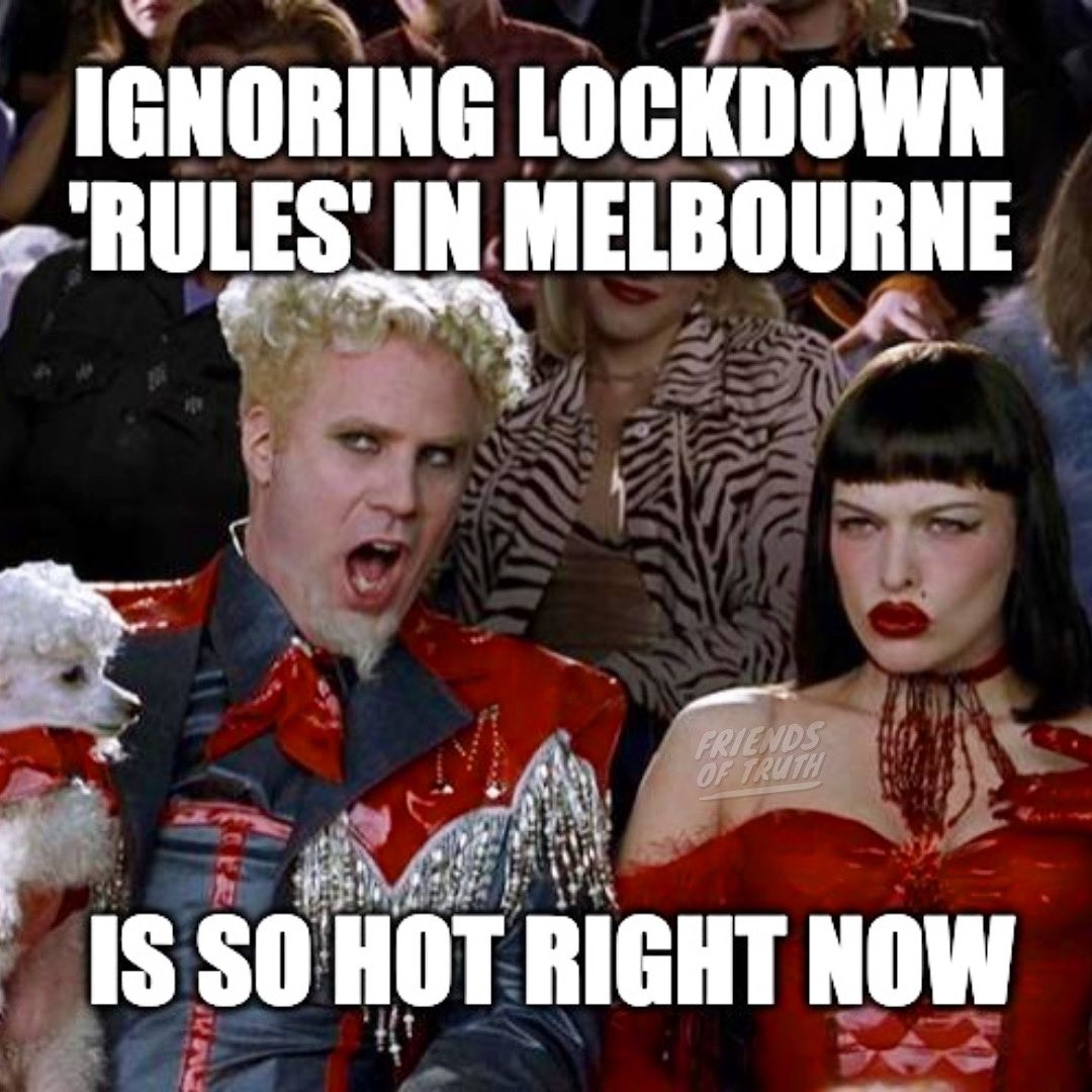 Friend_Of_Truth's tweet photo. Be sexy. Live free.
😉
PS. Rules aren’t laws.
Only two laws apply to you: do no harm and cause no loss.
You living freely is not a crime. Anyone trying to stop you is.
#melbournelockdown #naturallaw #commonlaw #bebravebefree #bebravelivefree https://t.co/aVqd1u23ZA