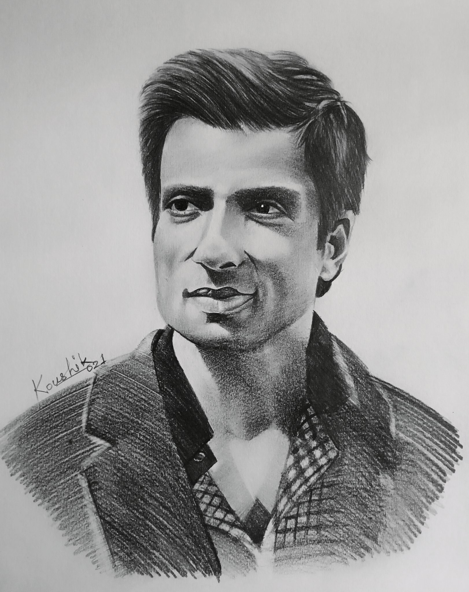 bollywood Actor SRK Drawing by Swati Pore Jawale - Fine Art America