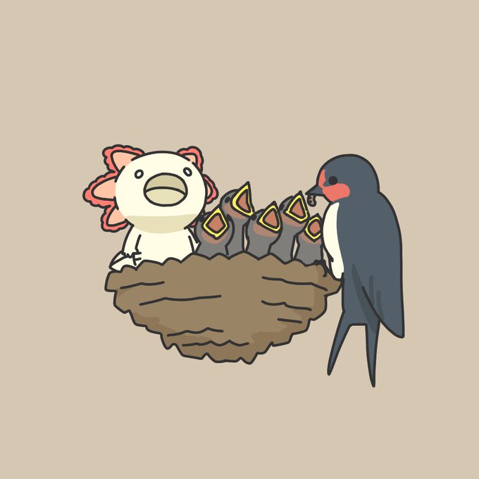 ツバメの巣のtwitterイラスト検索結果 古い順