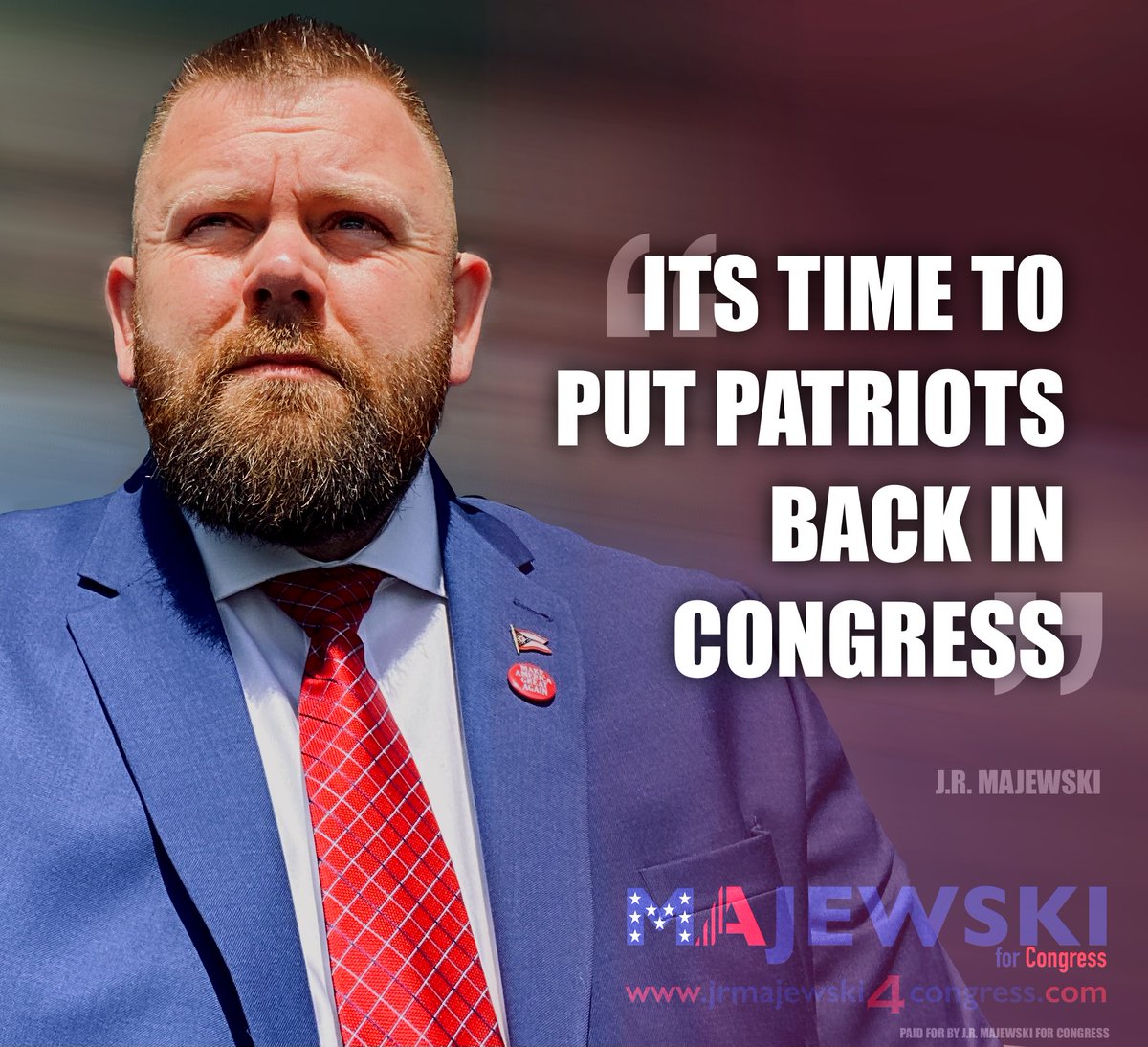 100% MAGA
#majewskiforcongress