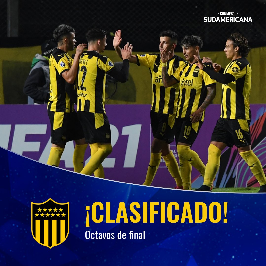 ¡¡🇺🇾 PEÑAROL, CLASIFICADO A OCTAVOS DE FINAL DE LA COPA SUDAMERICANA!!

💛🖤 ¡VAMOS, CARBONEROS! 🖤💛
📸 <a href="/Sudamericana/">CONMEBOL Sudamericana</a>.