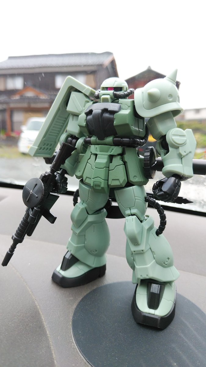 EASY39012436's tweet photo. #Gフレーム
#MS06F2
昼休みにコンビニでGフレームの
F2ザク買ってきた。 https://t.co/doosA6q03c