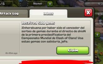 Gracias <a href="/shioNwu/">shioN🔥</a> y <a href="/supercell/">Supercell</a> por las 500 gemitas del fin de semana!! Enorme directo el fin de semana! 🔥🔥
