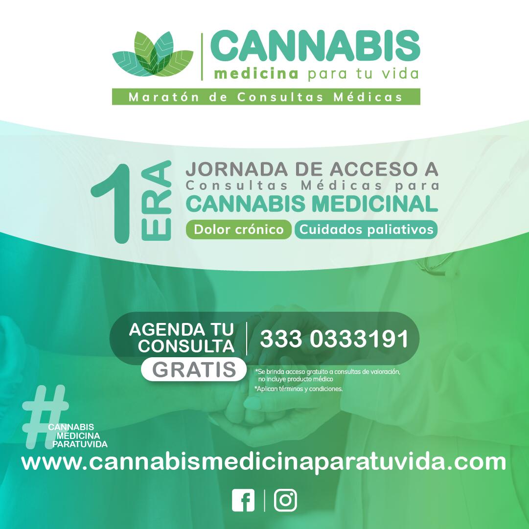 Por primera una Jornada de acceso a consultas médicas para cannabis medicinal en Colombia, en donde se donarán consultas gratis y seguras en 11 ciudades del país. La jornada se centrará en oncología, dolor crónico y cuidados paliativos. cannabismedicinaparatuvida.com
#cannabismedicinal