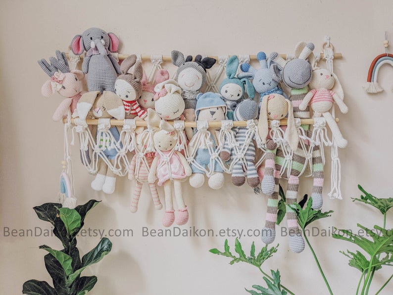 beandaikon's tweet photo. "Love it!Made very well!! Looks just like advertising picture.A few more stuffies can fit"-A cute review from our customer Lisa 😍💘
#toyhammock #macramehammock #wallhanging #savespace #macrame #easytouse #lovegiftforkids  #etsy https://t.co/4CMhHB7c9f https://t.co/iwNURmOAqh